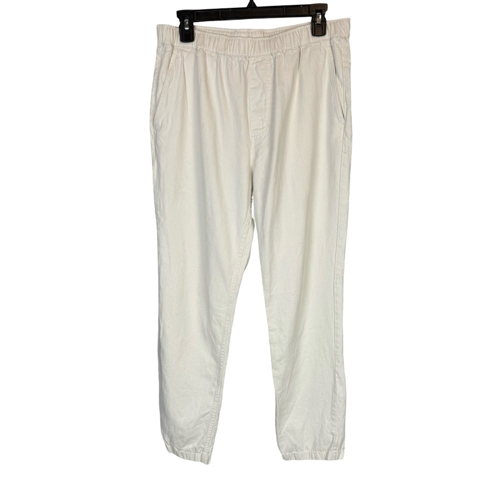 Outerknown Verano Beach Men’s
Pant Cream Hemp and Organic Cotton Pants Size L